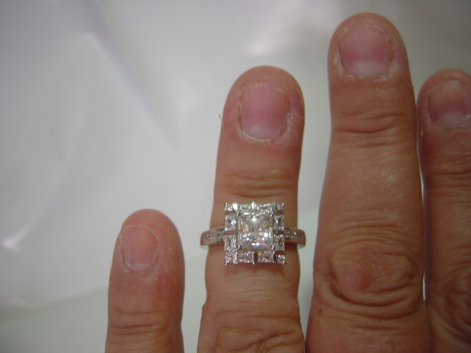 VINTAGE BEAUTIFUL SOLID SILVER RING-MAGNIFICENT S… - image 14