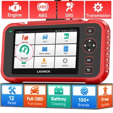 Check Engine OBD2 Scanner Transmission ABS SRS Code Reader Diagnostic Scan Tool