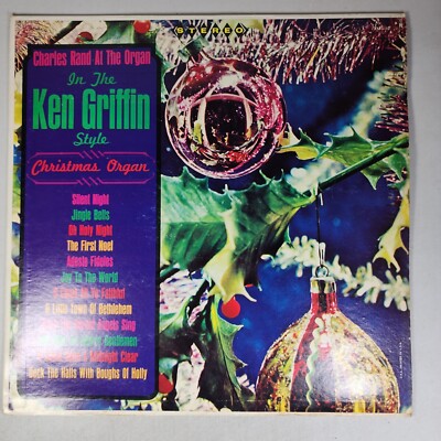 Christmas Organ In The Ken Griffin Style 1963 Vintage Vinyl Record