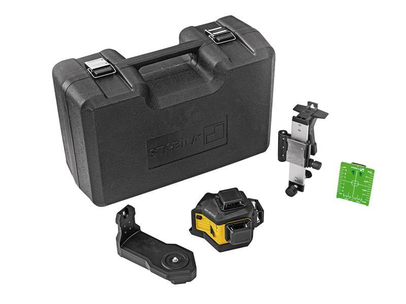 Stabila Lax 600 G Multi-Linee Laser 12V Nudo Unità STBLAX600GK5