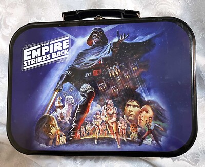 Star Wars Lunch Box • 2010 • The Empire Strikes Back • Tin Tote Lucas ...