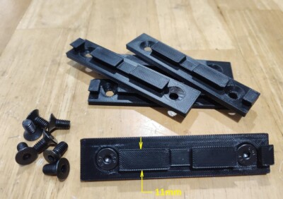 Chinese PGO-7 / RPG-7 Rail Adapter, BLACK