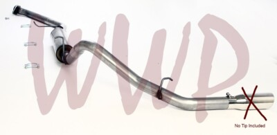 #ad Stainless CatBack Exhaust Muffler Kit 03 07 Silverado Sierra Crew Ext 1500 NoTip $249.95