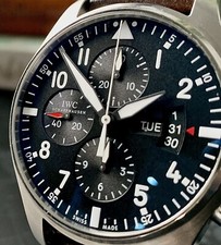 BREATHTAKING!!! IWC Pilot Chronograph IW3777 4