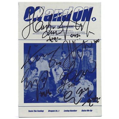 TEMPEST ON and ON サイン入りアルバム サイン入り TEMPEST ON and ON Blue ver. Tempest - On and On [Blue