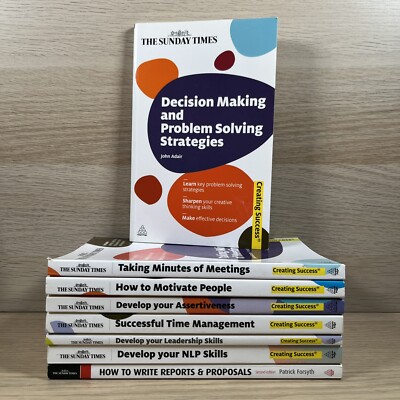 Creating Success Sunday Times 8 Book Softcover Illustrated Set Develop Skills
