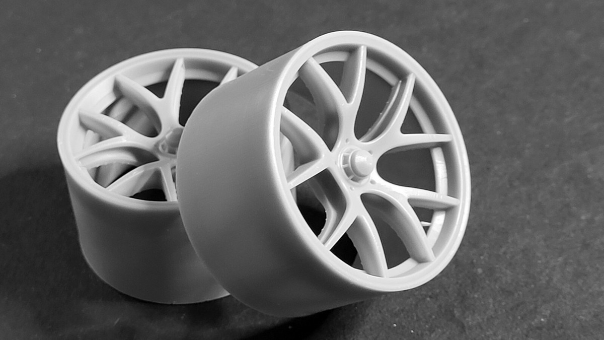 BBS GT3 Wheel PORSCHE 911 - 3D print 1 8 10 12 18 24 25 Tamiya