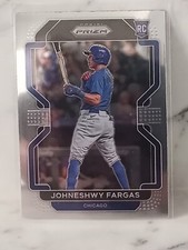 2022 Panini Prizm Johneshwy Fargas RC Chicago Cubs #144
