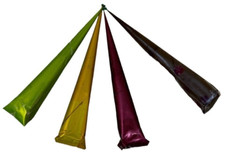 6 Cones 100 Natural ready to use Henna Cones