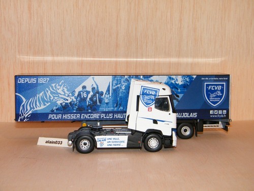 RENAULT T HIGH ANHÄNGER TRANSPORTER LUIZET FCVB ELIGOR 1/43 Ref 117602 - Bild 3 von 5