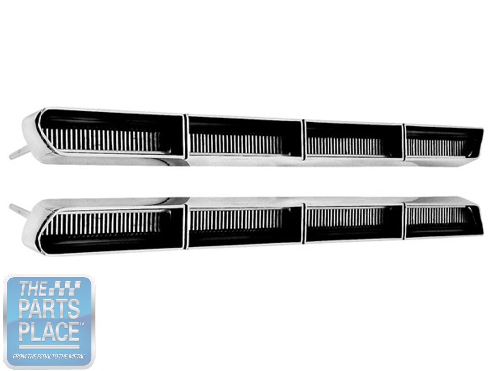 1966 Chevrolet Chevelle / El Camino SS Hood Ornament Louvers