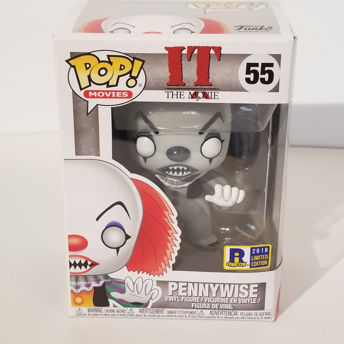 ファンコ POP IT The Movie: ペニーワイズ 3.75 inches 20176 平行輸入