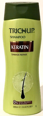 Keratin Herbal Natural Shampoo Trichup 400ml - 0% SLES, Paraben & Dioxan