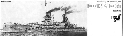 # Combrig 70420 :Schlachtschiff  ''SMS KÖNIG ALBERT'' 1913 Resin-Kit 1:700