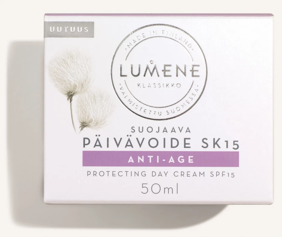 Crema de día protectora antiedad Lumene Klassikko FPS15 para todo tipo de piel 50 ml Foto 2 de 3