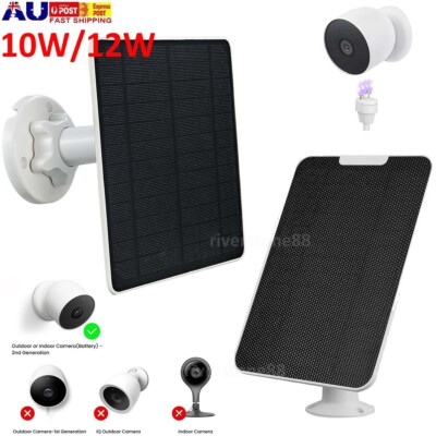 10W/12W Solar Panel for Google Nest Camera Security IP65