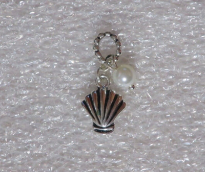 NEW DaVinci Beads & Charms Interchangeable Jewelry - Shell with Pearl DB23-8