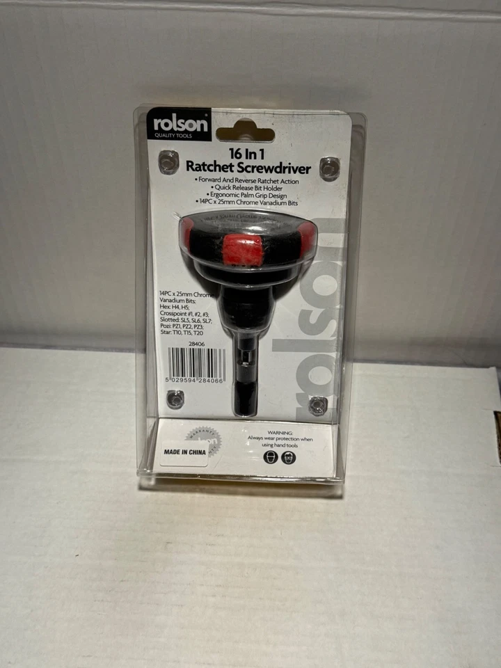 Rolson Ratchet 16-in-1 Screwdriver 28406 - Image 3 of 4