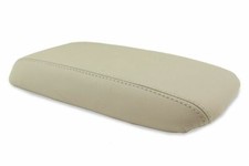 Se adapta a Honda Civic 2012-2015 vinilo cuero consola central tapa reposabrazos cubierta beige