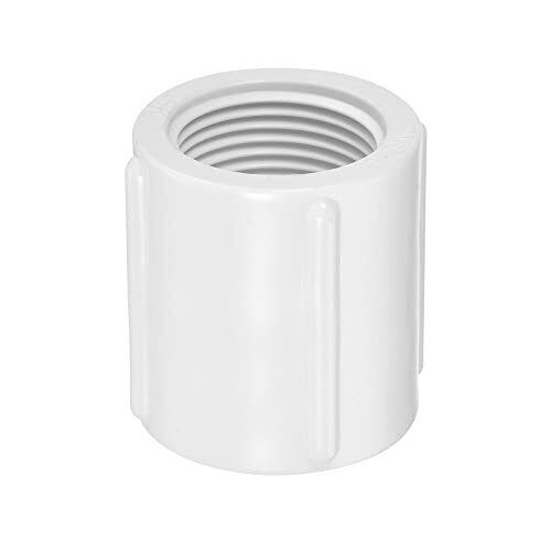 PVC Female Thread Pipe Fitting - Female Thread Straight Hose Connector, Durab... - Picture 1 of 6
