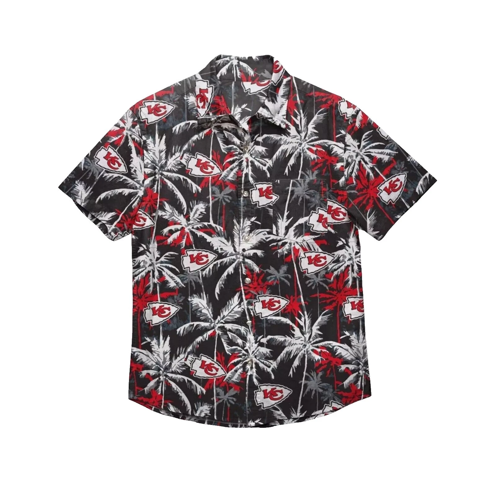 Hawaiian Short Sleeve Hawaiian Casual Button-Down Shirts for Men