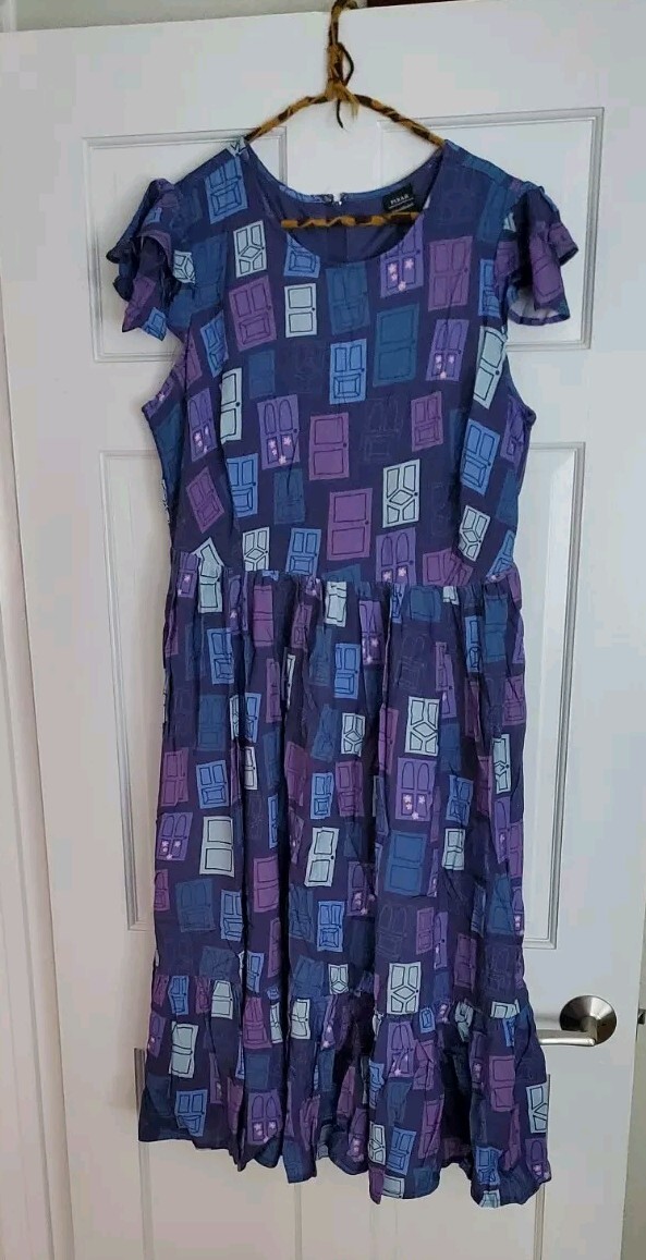 Disney Parks HER UNIVERSE Pixar Monsters Inc Ruffle Dress With Tags Plus Size