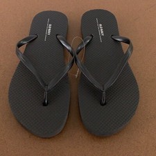 Old Navy Women's Shoe Size 9 Black Classic Flip-Flop Sandals NWT