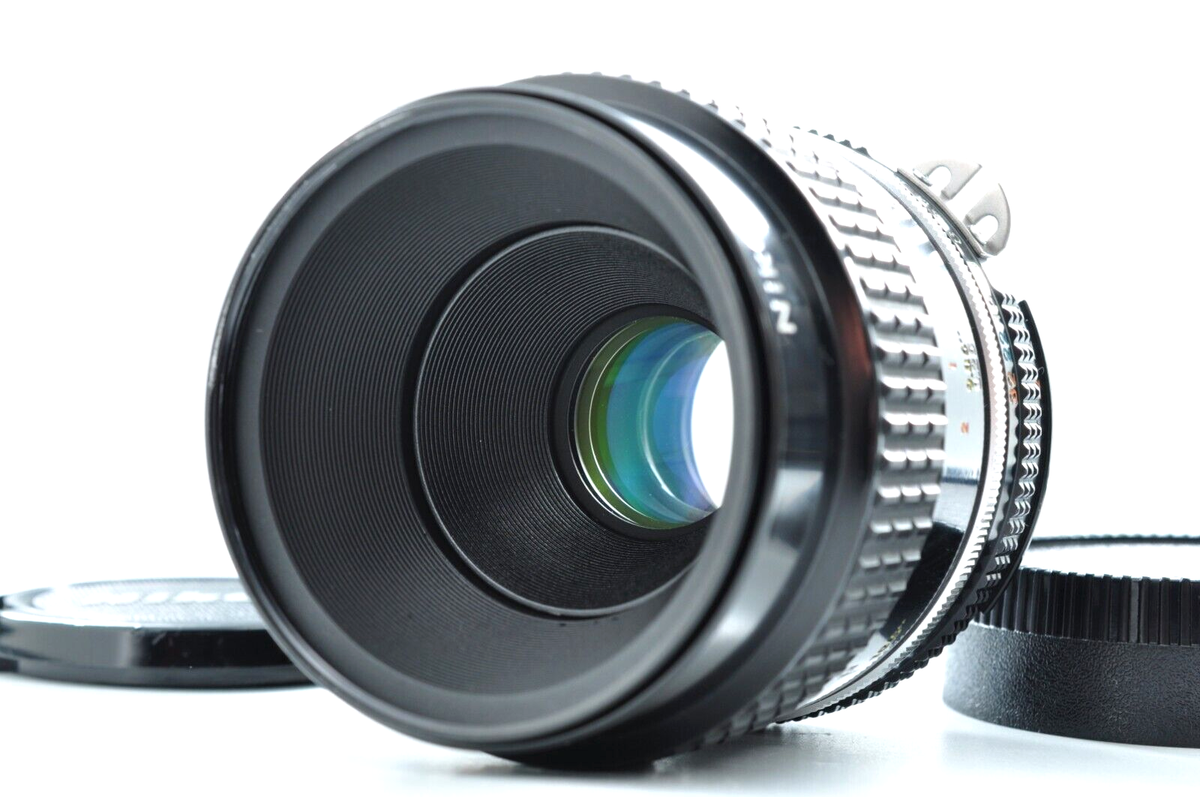 Excellent+] Nikon Ai-s AIS Micro Nikkor 55mm f2.8 Macro MF Lens