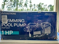 Aquastrong 1 HP In/Above Ground Pool Pump