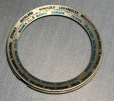 Original Inner Rotating Bezel Chapter City Ring Seiko 6117-6400