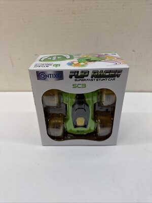 Contixo SC3-Green RC Car Stunt Racer 2.4GHz, Rechargeable Battery