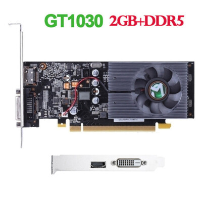 Maxsun NVIDIA Graphic Card GT1030 GDDR5 2G Computer 64bit GPU Desktop Video Card