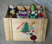 Polonaise Kurt Adler Nutcracker Suite Collection 4 Piece Ornament Wooden Box Set