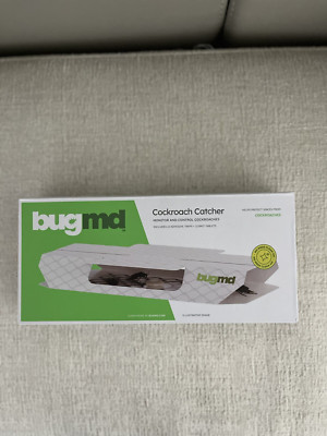BugMD Cockroach Catcher (12Pack), Cockroach Killer Indoor Insect Trap Roach Trap