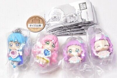 Hirogaru Sky! Precure Pretty Cure swing Capsule Toy 4 Types Full Comp Set  Gacha