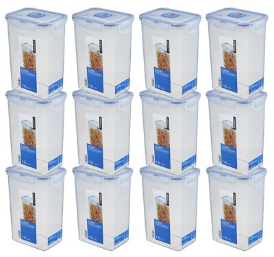 LocknLock: 12 x Dose rechteckig 1,3 l (HPL809/12)