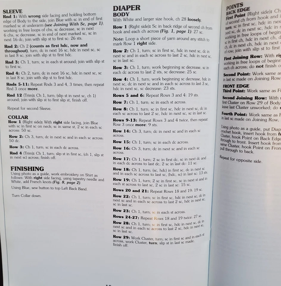 Precious Moments Baby Dolls & Afghans Crochet Patterns By Leisure Arts - Image 3 of 4