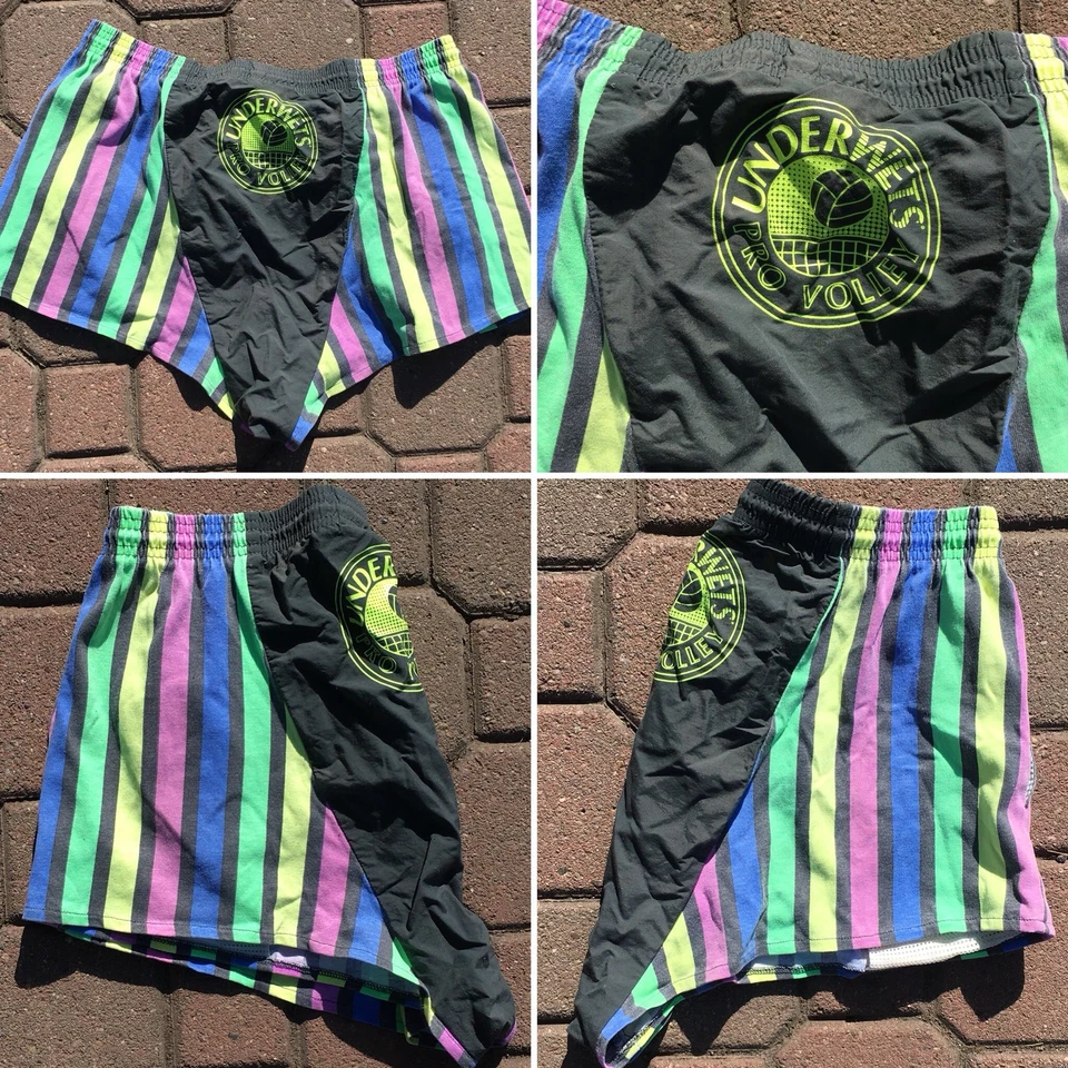Pantalones Cortos De Colección Underwets Pro Volley Por Sunset Beach California Pantalones Cortos L Foto 4 de 4