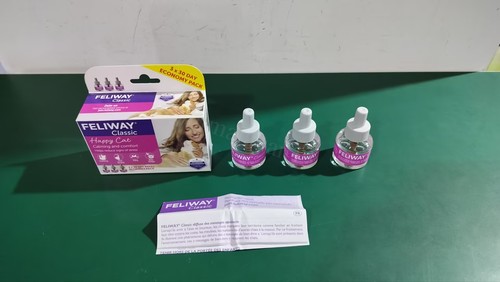 FELIWAY Optimum/Classic/Friends 3 x 30 Day Refill 48ml Value Pack Cat Calming - Picture 5 of 17
