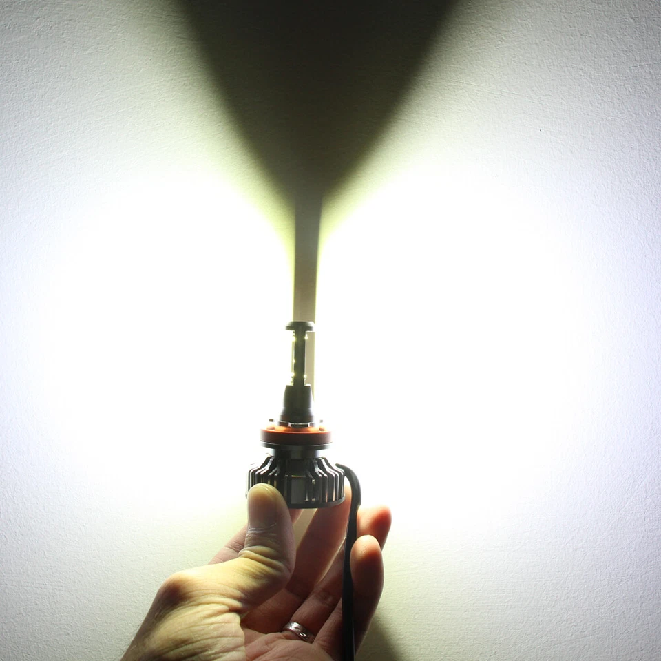 H9 Luz de Conducción|Faro LED Faros Coche Conversión Bombilla Lámpara Xenón Blanco Foto 2 de 4