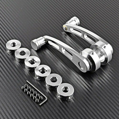 Universal Car Truck Glass Door Aluminum Billet Manual Window Crank Handle Winder - Picture 2 of 7