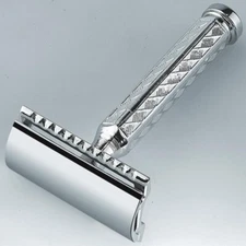 Shaving Razor Holder 3.2'' Zinc Traditional Blade Rasour Slasher Holder Yuma