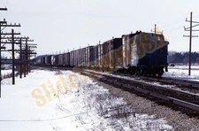 Vtg 1978 Train Slide CR Conrail Caboose Y2T157
