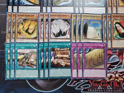 yugioh master duel suship deck NEW Updated Gunkan Suship Deck! Gunkan Suship Catch-of-the-Day! [Yu-Gi-Oh!  Master Duel]