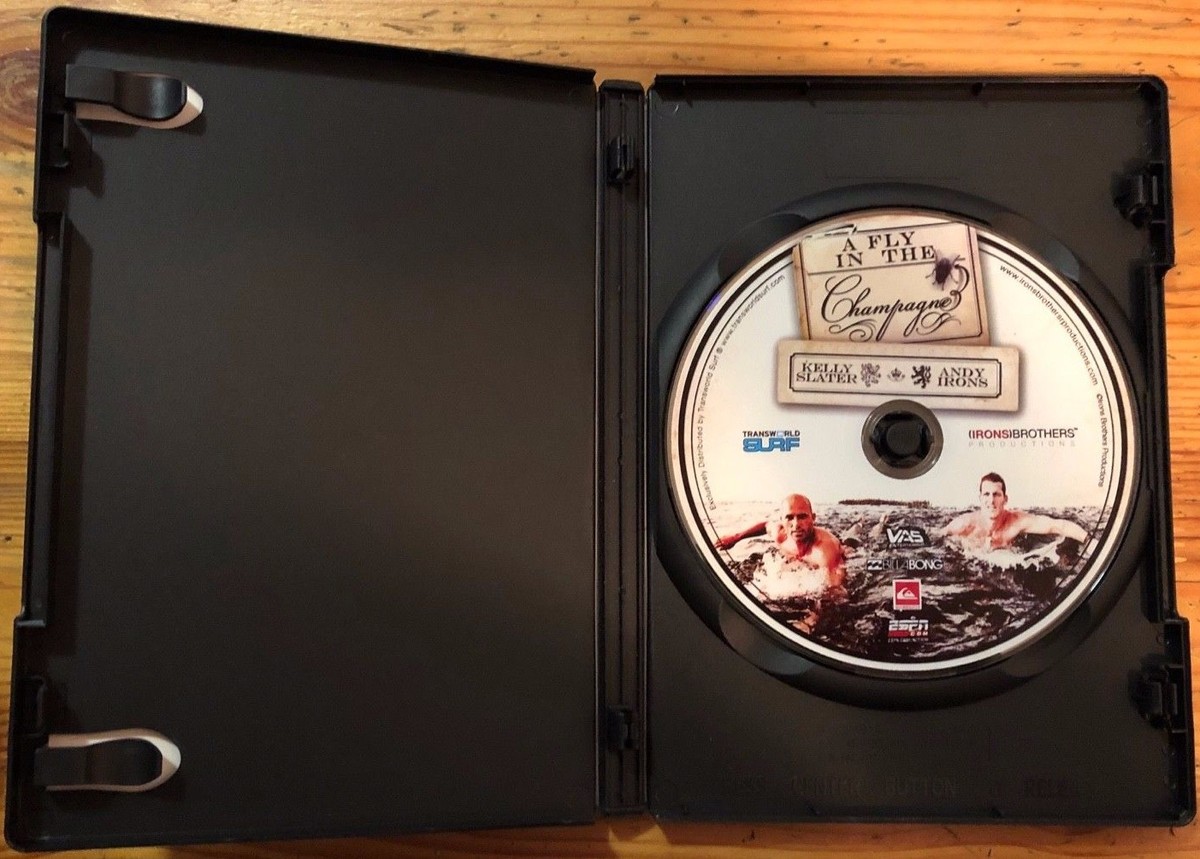 A Fly In The Champagne DVD Documentary Kelly Slater Andy Irons