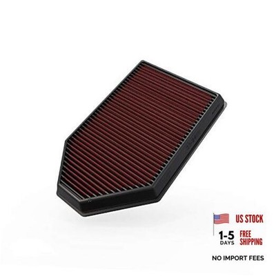  Engine Air Filter: High Performance, Premium, Washable, Replacement Filter: 