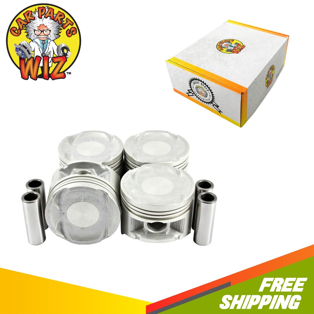 Engine Piston Set Fits 92-95 Honda Civic Civic 1.6L 16V D16Z6 | eBay