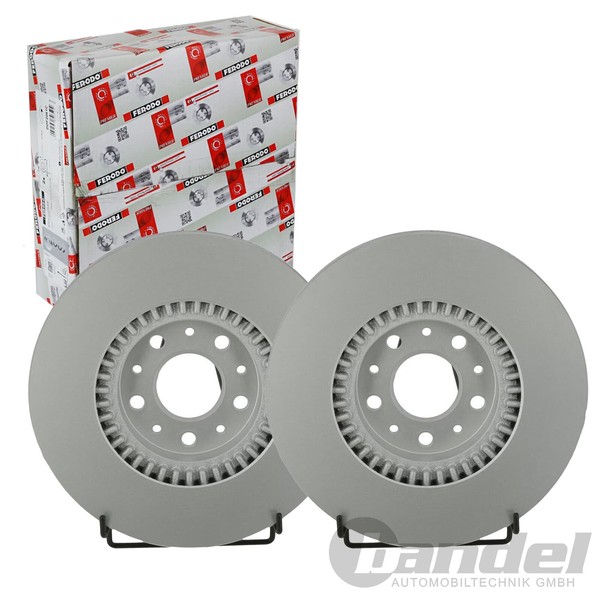 2X Ferodo 281Mm Bremsscheiben BelÜFtet Vorne Passend FüR Fiat Tipo | DDF3075C-image