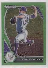 2021 Panini Prizm Draft Picks Lime Green Prizm 7/75 Landon Marceaux #PDP80 0s23