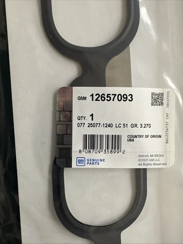 2 de Junta de culata Geniune GM 5.3 LT (2) de 12622325, (2) de 12657093 Foto 2 de 3